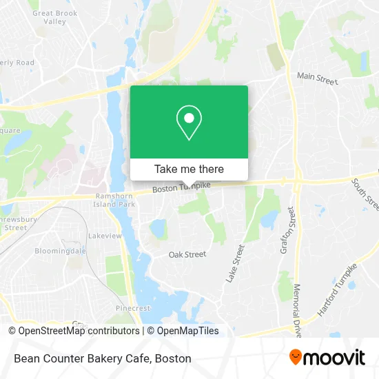 Bean Counter Bakery Cafe map