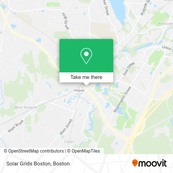Solar Grids Boston map
