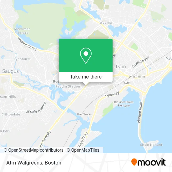 Atm Walgreens map
