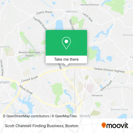 Scott Channell Finding Business map