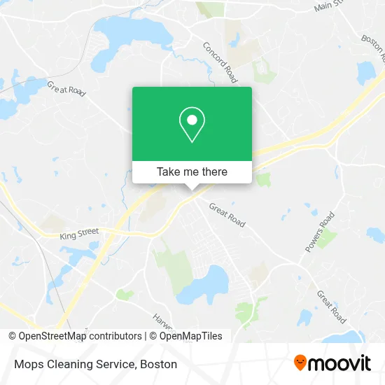 Mops Cleaning Service map