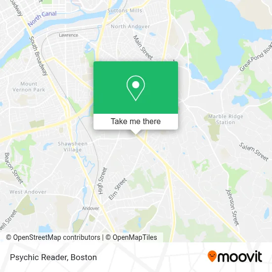Psychic Reader map