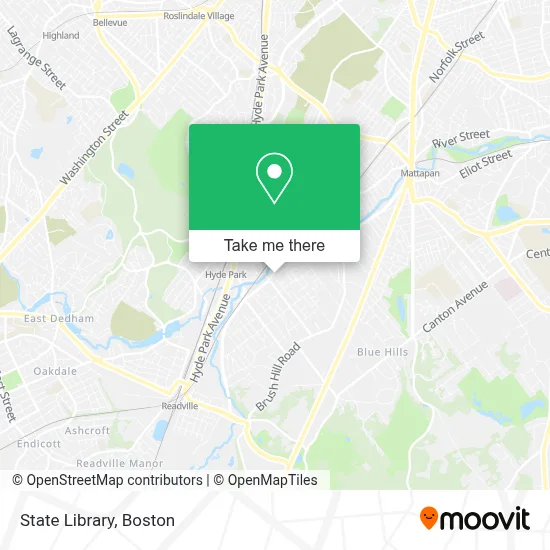 State Library map
