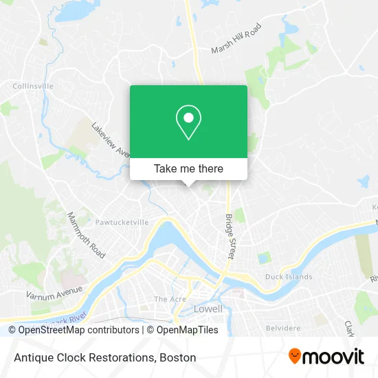 Antique Clock Restorations map