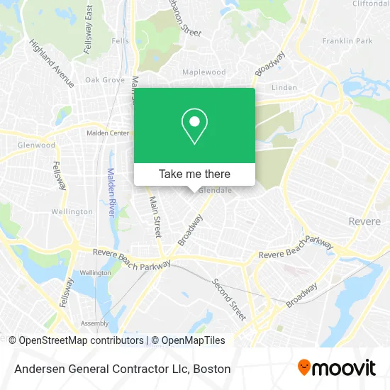 Andersen General Contractor Llc map