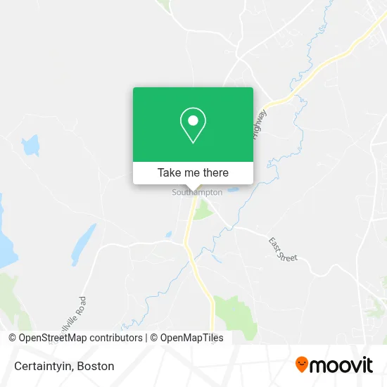 Certaintyin map