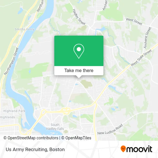 Us Army Recruiting map