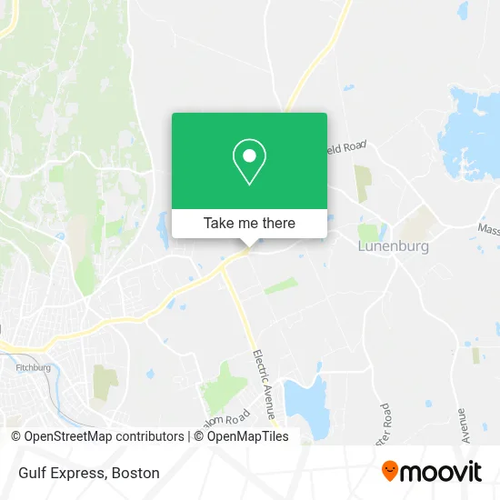 Gulf Express map