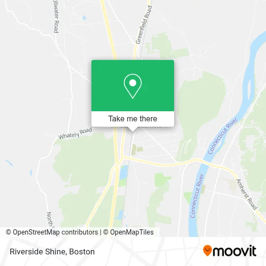 Riverside Shine map
