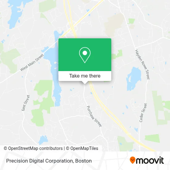 Precision Digital Corporation map