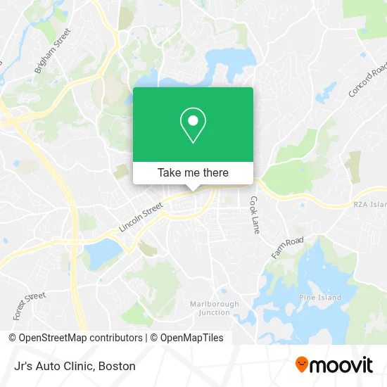Jr's Auto Clinic map