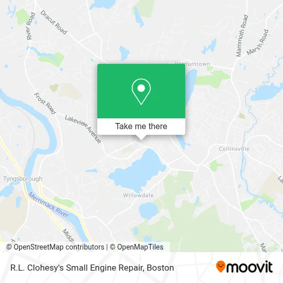 R.L. Clohesy's Small Engine Repair map