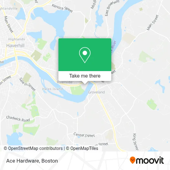 Ace Hardware map