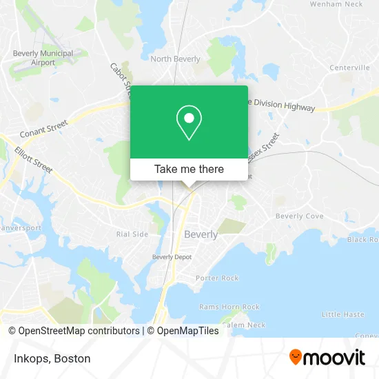 Inkops map