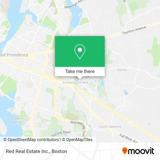 Red Real Estate Inc. map