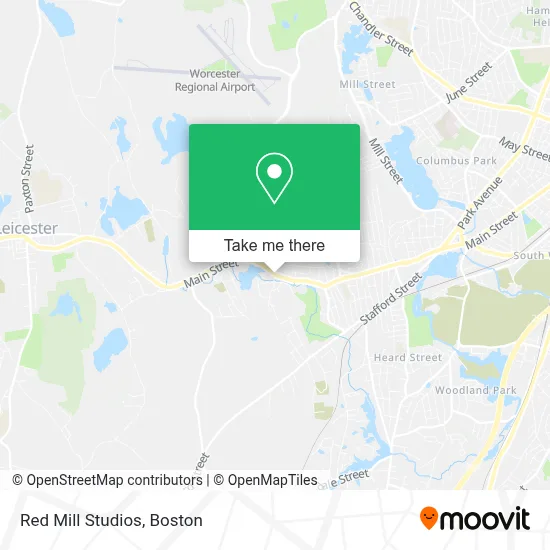 Red Mill Studios map