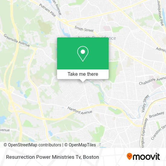 Resurrection Power Ministries Tv map