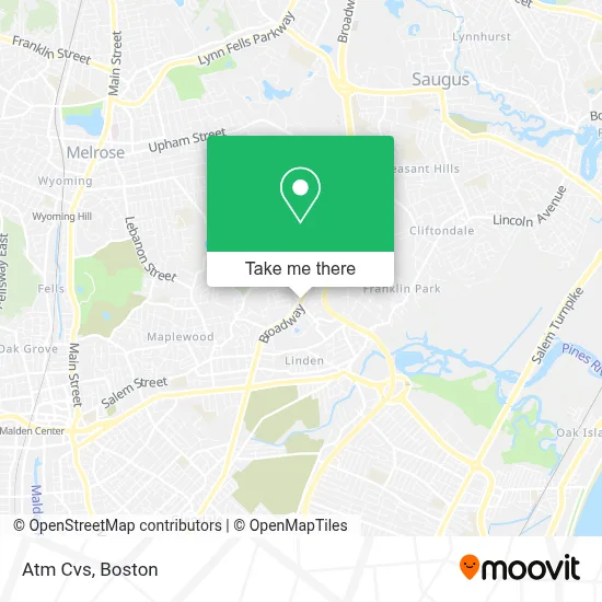 Atm Cvs map