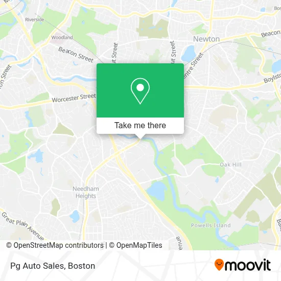 Pg Auto Sales map