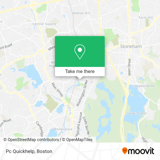 Pc Quickhelp map