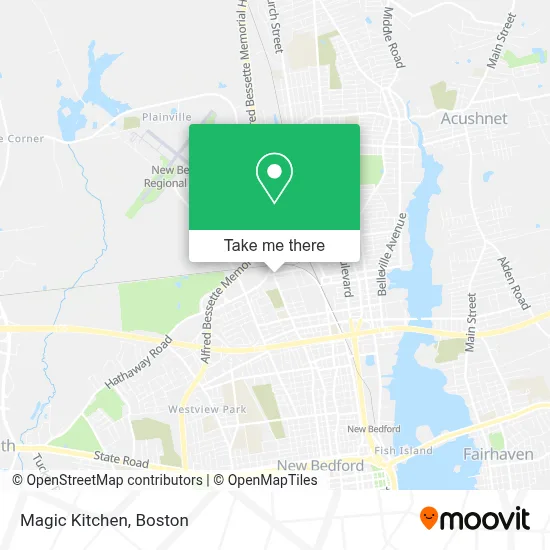 Magic Kitchen map