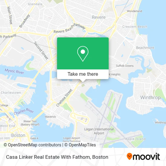 Casa Linker Real Estate With Fathom map