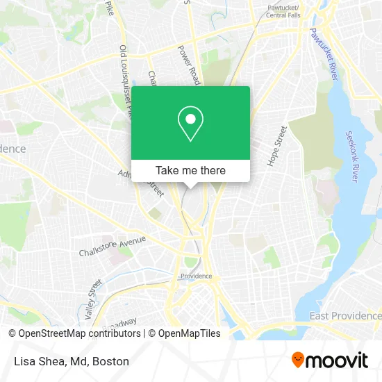 Lisa Shea, Md map