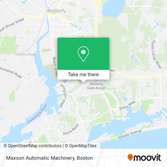 Maxson Automatic Machinery map