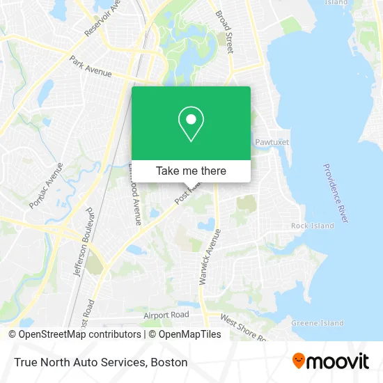 True North Auto Services map