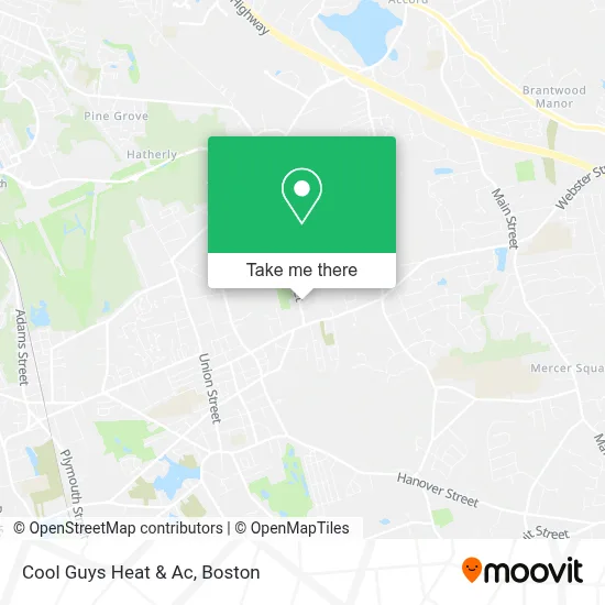 Cool Guys Heat & Ac map