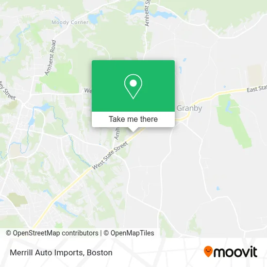 Merrill Auto Imports map