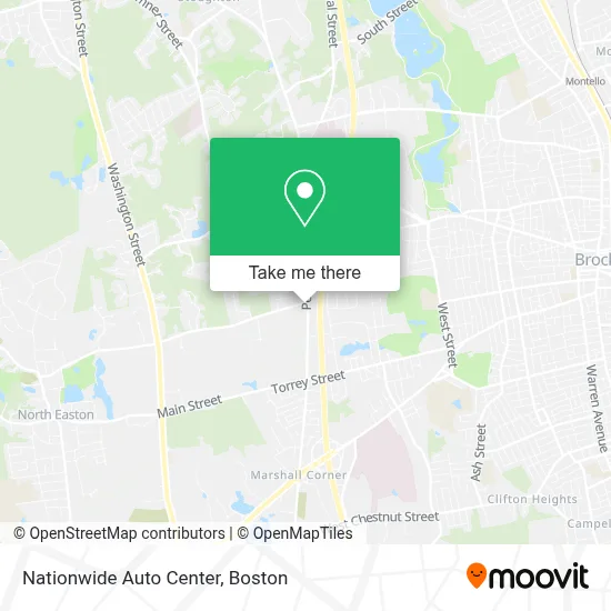 Nationwide Auto Center map