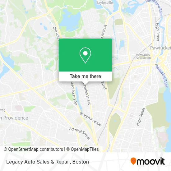 Legacy Auto Sales & Repair map