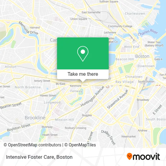 Intensive Foster Care map