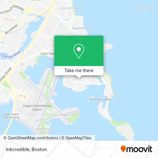 Inkcredible map