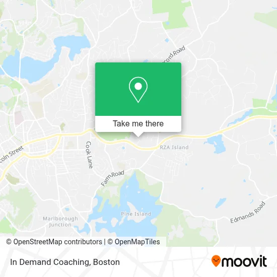 In Demand Coaching map