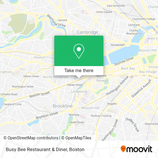 Busy Bee Restaurant & Diner map