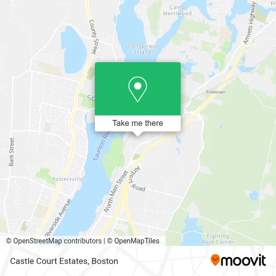 Castle Court Estates map