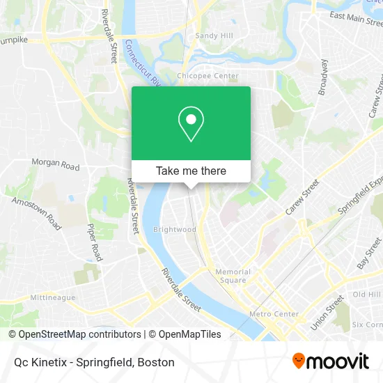 Qc Kinetix - Springfield map