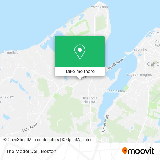 The Model Deli map
