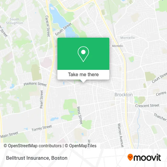 Belltrust Insurance map