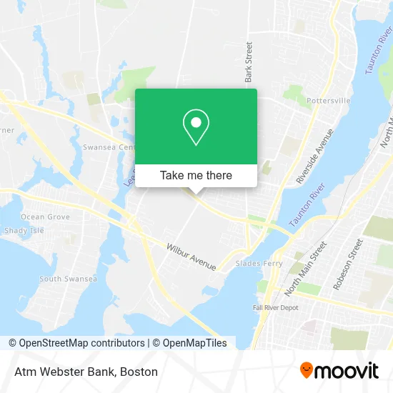 Atm Webster Bank map