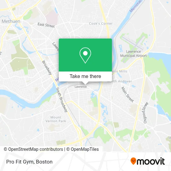 Pro Fit Gym map