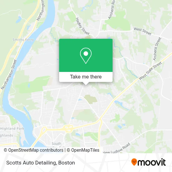 Scotts Auto Detailing map