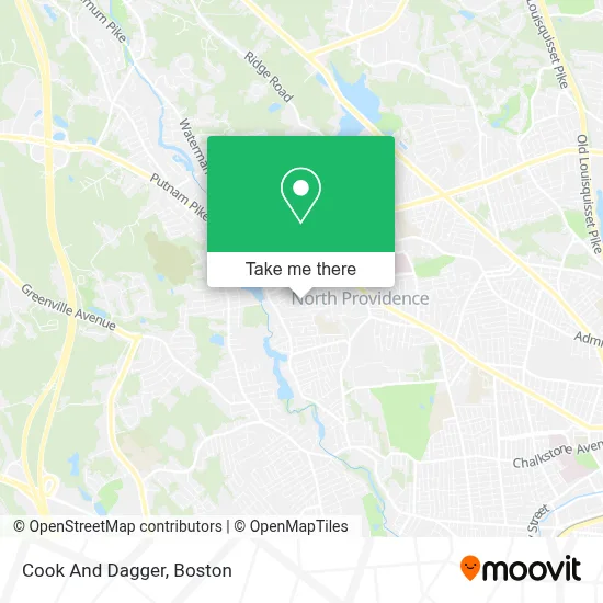Cook And Dagger map
