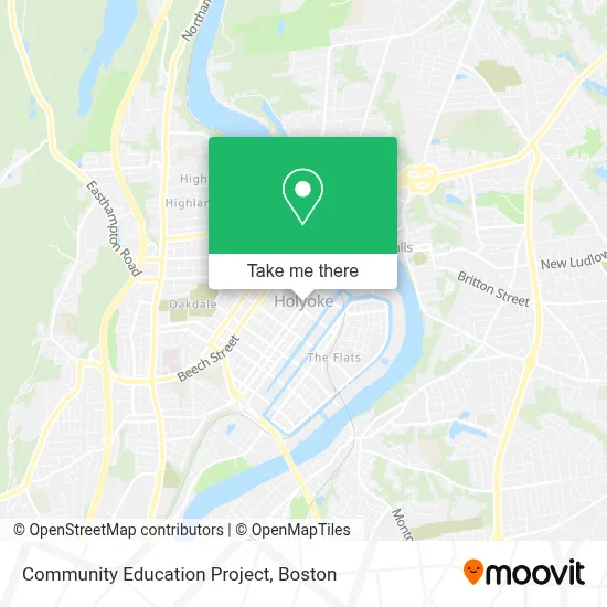 Community Education Project map