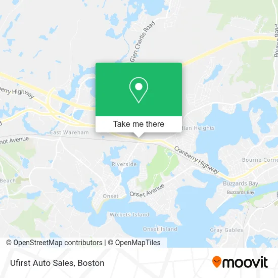 Ufirst Auto Sales map