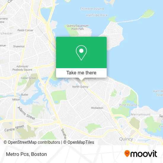 Metro Pcs map