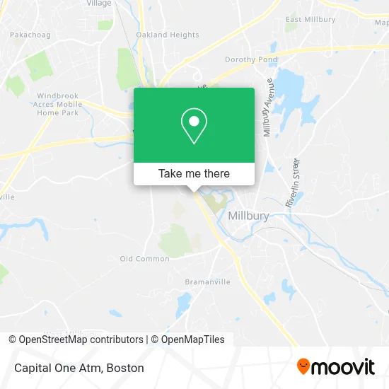Capital One Atm map