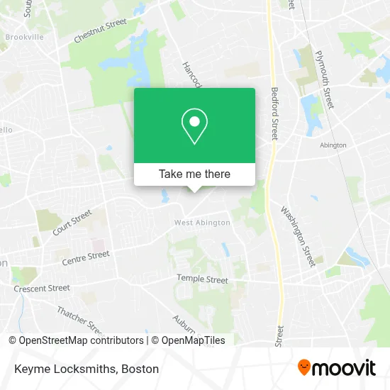 Keyme Locksmiths map